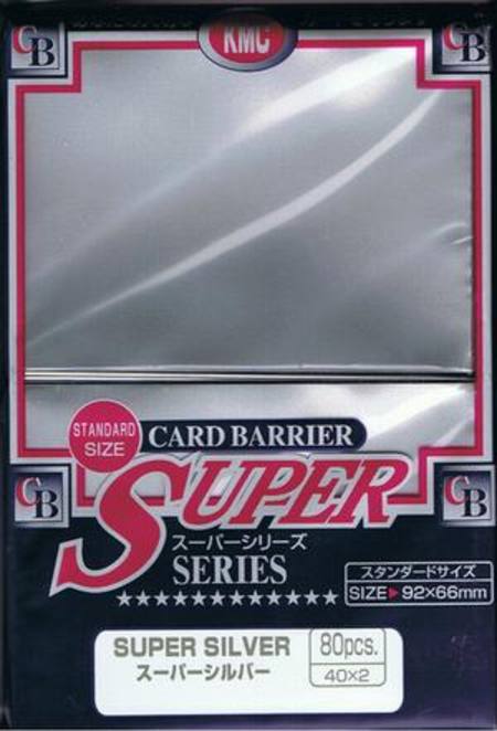 Buy KMC Super Silver (80CT) Large Magic Size Sleeves in NZ. 