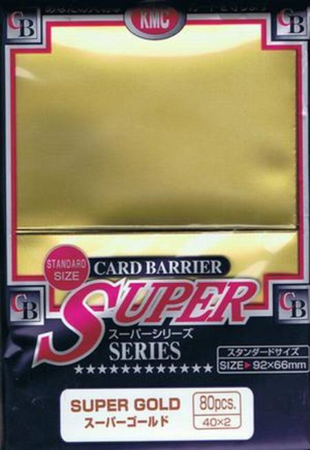 Buy KMC Super Gold (80CT) Large Magic Size Sleeves in NZ. 