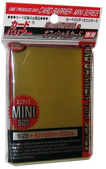 Buy KMC Yu-Gi-Oh Size Deck Protectors (50CT) - Gold in NZ. 