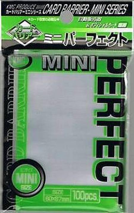 KMC Perfect Size Clear (100CT) YuGiOh Size Sleeves