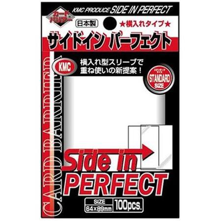 Buy KMC Perfect Size Clear "Side In" (100CT) Magic Large Size Sleeves in NZ. 