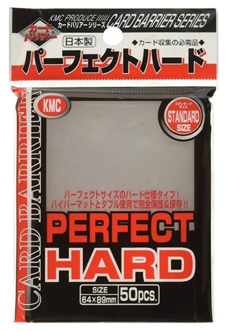 Buy KMC Perfect Size "Hard" Clear (50CT) Magic Large Size Sleeves in NZ. 