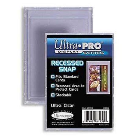Ultra Pro 25pt Recessed Snap Tight Card Holder