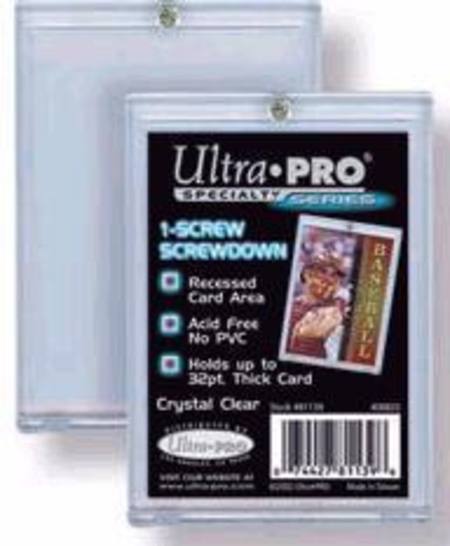 Buy Ultra Pro 1-Screw Screwdown 32pt Card Holder in NZ. 