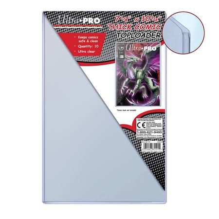 Buy Ultra Pro 7-1/8" X 10-1/2" Thick Comic Toploader (10CT) in NZ. 
