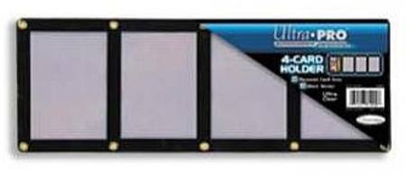 Buy Ultra Pro Screwdown Black Frame 4 Card Holder in NZ. 