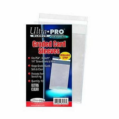 Ultra Pro Graded Card Sleeves Resealable (100CT) Bag