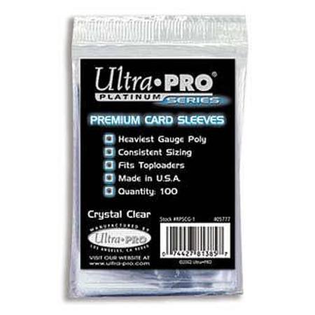 Ultra Pro (100 CT) Premium Soft Sleeves