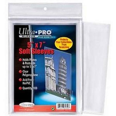 Buy Ultra Pro 5" x 7" Soft Sleeves (100CT) Pack in NZ. 