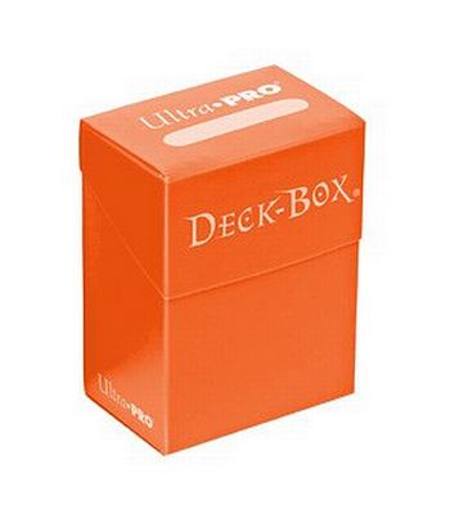 Buy Ultra Pro Light Orange Deck Box in NZ. 