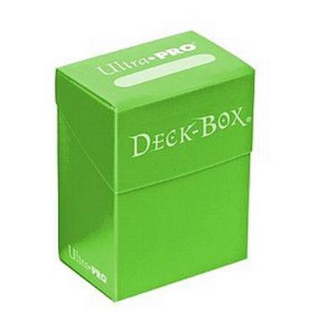 Buy Ultra Pro Light Green Deck Box in NZ. 
