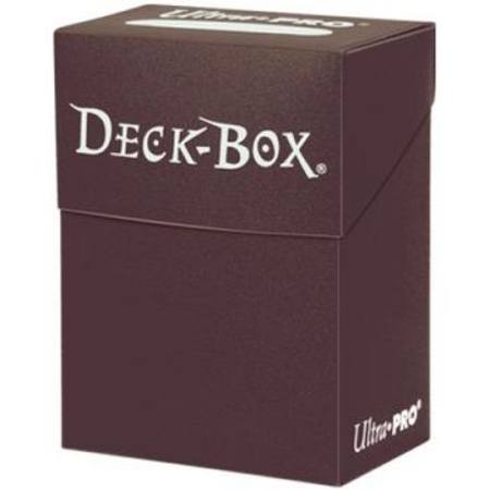 Buy Ultra Pro Brown Deck Box in NZ. 