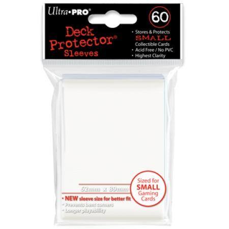 Buy Ultra Pro White Deck Protectors (60CT) YuGiOh Size Sleeves in NZ. 