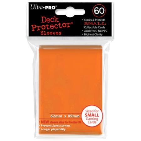 Ultra Pro Orange Deck Protectors (60CT) YuGiOh Size Sleeves