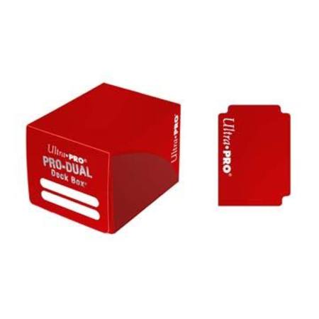 Ultra Pro Deck Box: 120CT ProDual - Small Size - Red