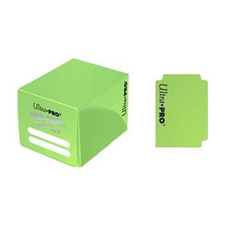 Ultra Pro Deck Box: 120CT ProDual - Small Size - Light Green