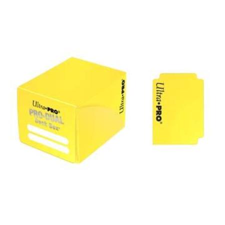 Ultra Pro Deck Box: 120CT ProDual - Small Size - Yellow