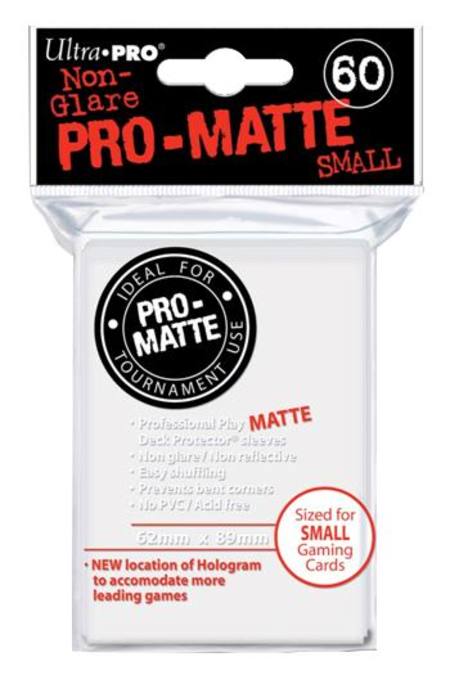 Ultra Pro Pro-Matte White (60CT) YuGiOh Size Sleeves