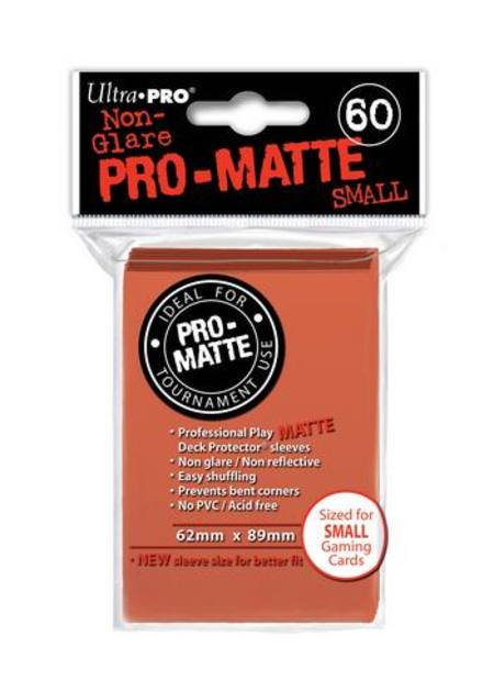 Ultra Pro Pro-Matte Peach (60CT) YuGiOh Size Sleeves