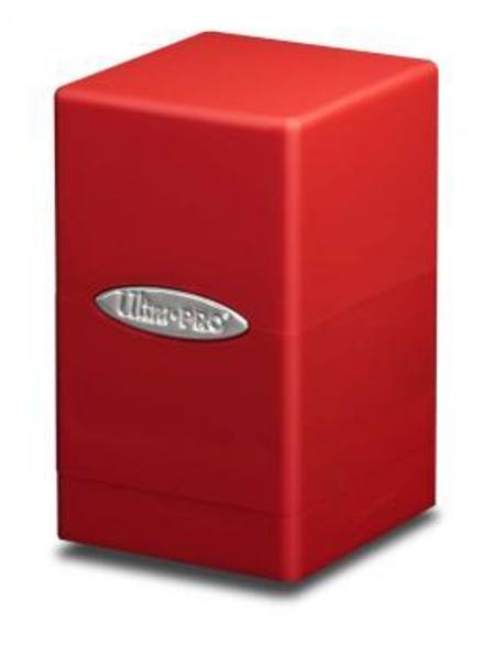 Buy Ultra Pro Red Satin Tower Deck Box in NZ. 