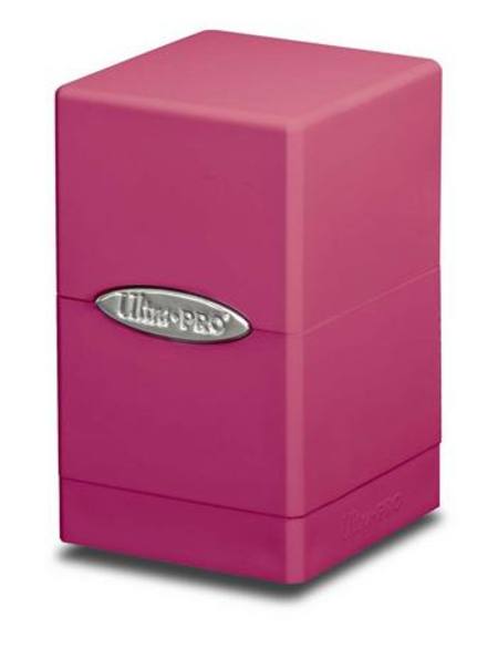 Ultra Pro Bright Pink Satin Tower Deck Box