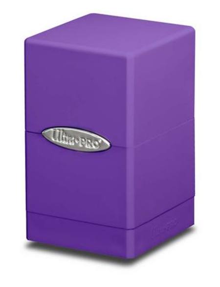 Buy Ultra Pro Purple Satin Tower Deck Box in NZ. 
