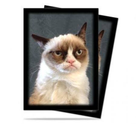 Buy Ultra Pro Grumpy Cat (50CT) Standard Deck Protectors in NZ. 
