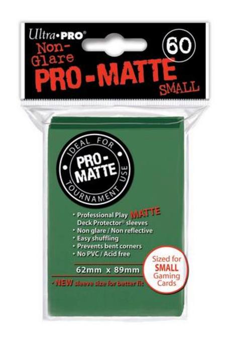 Ultra Pro Pro-Matte Green (60CT) YuGiOh Size Sleeves