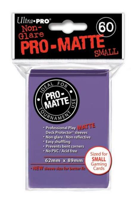 Buy Ultra Pro Pro-Matte Purple (60CT) YuGiOh Size Sleeves in NZ. 
