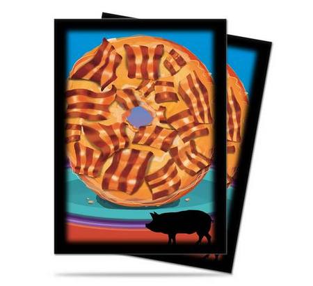 Buy Ultra Pro Foodie Bacon Donut (50CT) Regular Size Sleeves in NZ. 