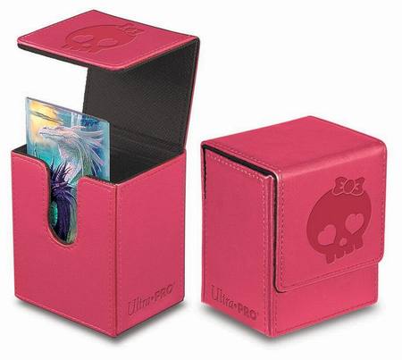 Buy Ultra Pro Magnetic Flip Top Deck Box - Galaxy Pink in NZ. 