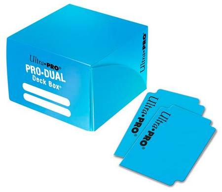 Buy Ultra Pro Deck Box: 180CT ProDual - Light Blue in NZ. 