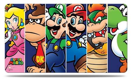 Ultra Pro Super Mario: Mario & Friends Play Mat with Play Mat Tube