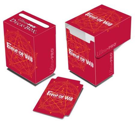 Buy Ultra Pro Force Of Will - Red Card Back Deck Box in NZ. 