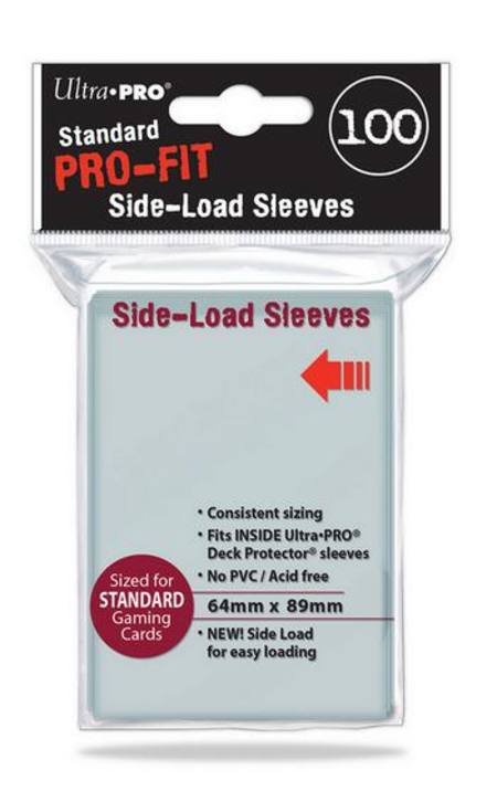 Buy Ultra Pro Pro-Fit (100CT) Sideloading Regular Size Sleeves in NZ. 