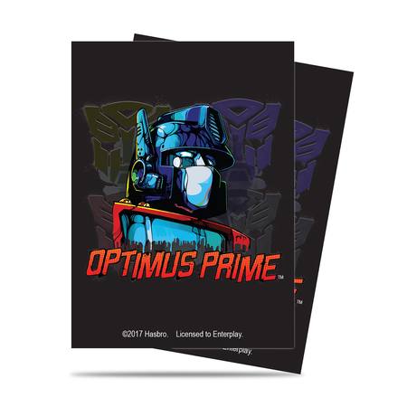 Buy Ultra Pro Transformers Optimus Deck Protector sleeves 65ct in NZ. 
