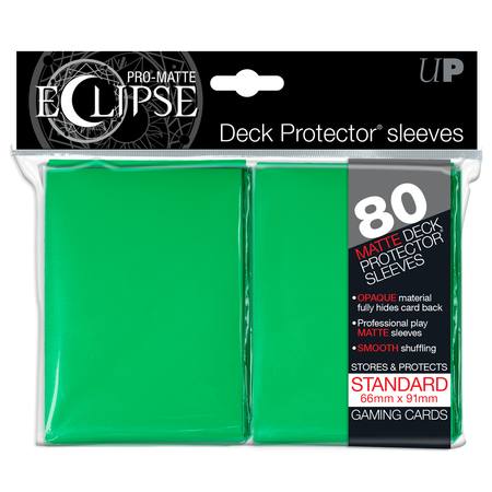 Ultra Pro Pro-Matte Eclipse Large (80CT) Green Sleeves