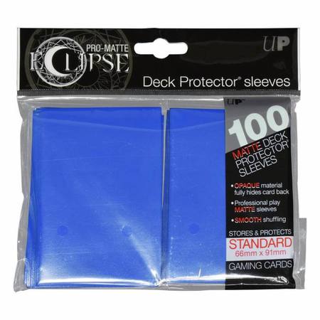 Buy Ultra Pro Pro-Matte- Eclipse Pacific Blue (100CT) Regular Sleeves in NZ. 