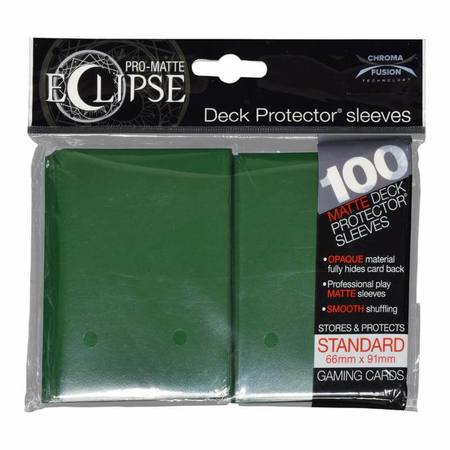 Buy Ultra Pro Pro-Matte- Eclipse Forest Green (100CT) Regular Sleeves in NZ. 