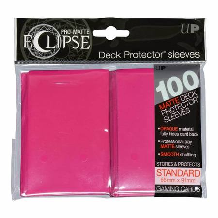 Buy Ultra Pro Pro-Matte- Eclipse Hot Pink (100CT) Regular Sleeves in NZ. 