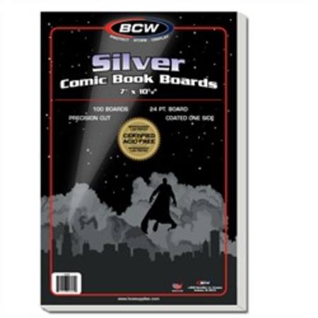 Buy BCW Silver Age Backing Boards in NZ. 