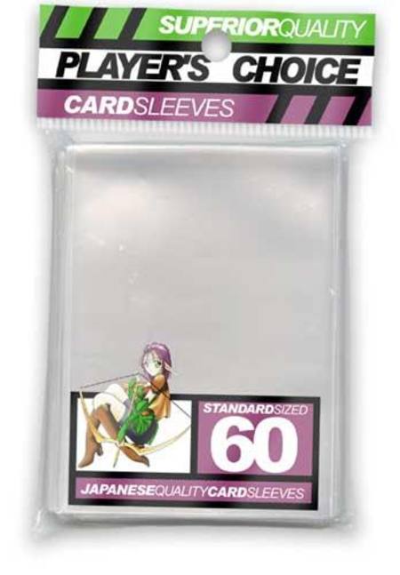 Player's Choice Clear Sleeves