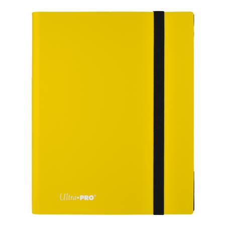 Ultra Pro Eclipse 9 Pocket Portfolio - Lemon Yellow