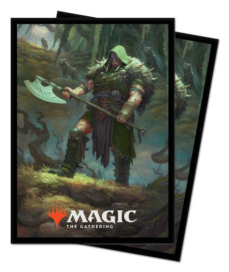 Buy Ultra Pro Magic Throne of Eldraine (100CT) Sleeves - Garruk, Cursed Huntsman in NZ. 