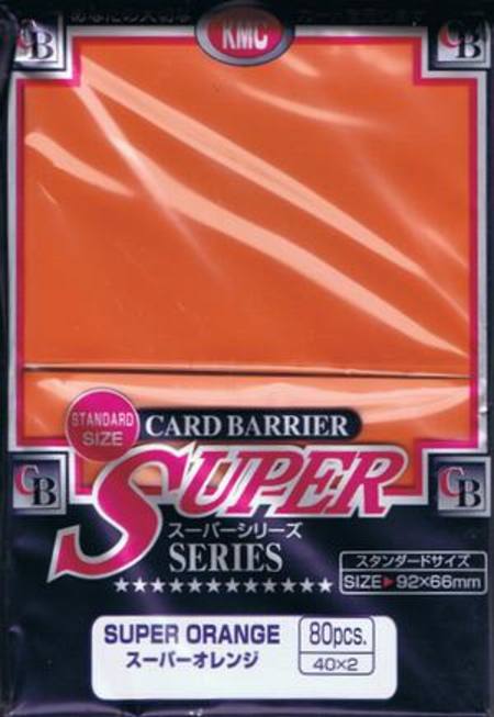 Buy KMC Super Orange (80CT) Large Magic Size Sleeves in NZ. 