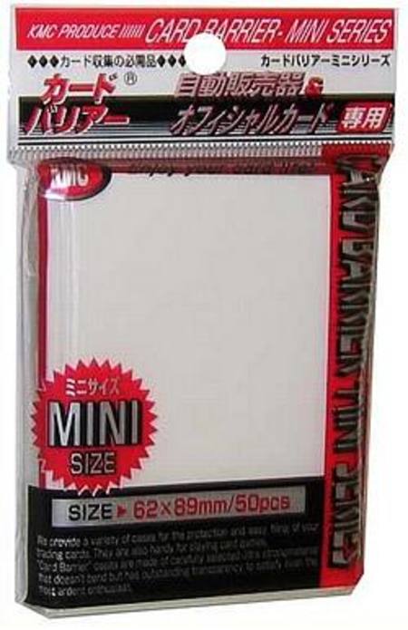 KMC Yu-Gi-Oh Size Deck Protectors (50CT) - White