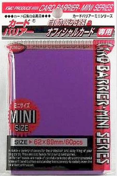 KMC Yu-Gi-Oh Size Deck Protectors (50CT) - Purple