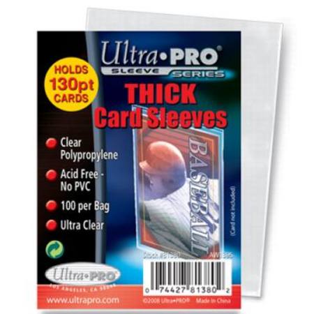 Ultra Pro Extra Thick 130pt. (100CT) Sleeves