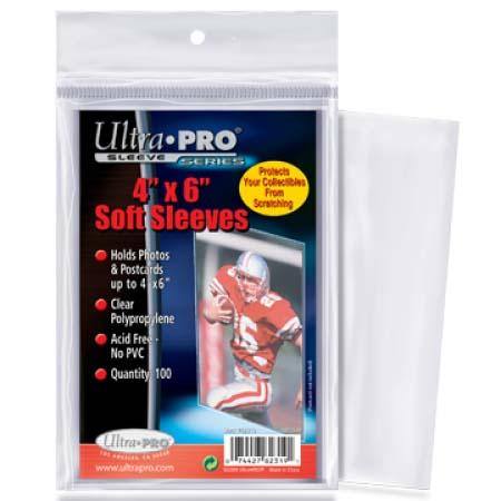 Ultra Pro 4"x6" (100CT) Sleeves