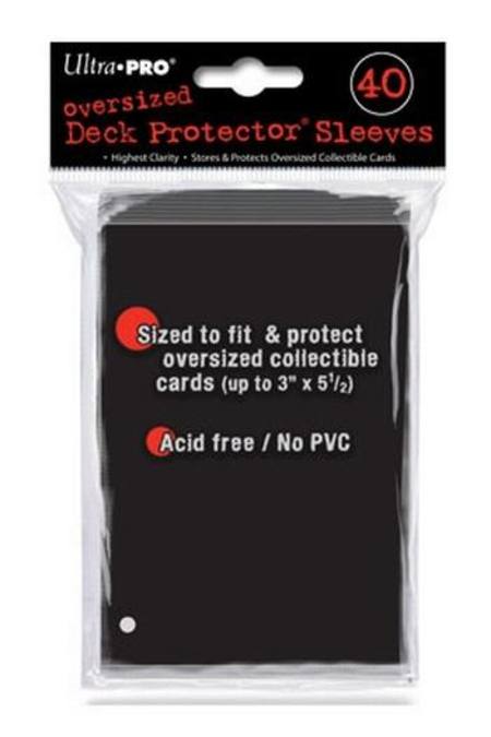 Buy Ultra Pro Magic Black Oversized Sleeves in NZ. 